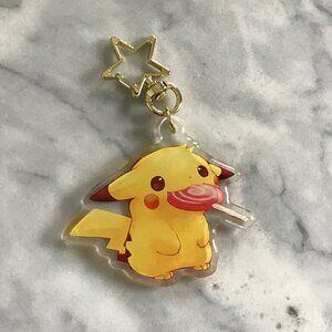 Pokémon Lollipop Pikachu 2.5" Acrylic Keychain